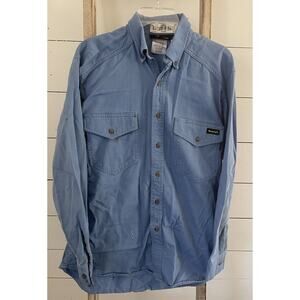 Workrite Men's FR Long Sleeve Button Up Flame Resistant Shirt Size 42R